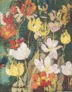 Maurice Prendergast Spring Flowers oil painting artist